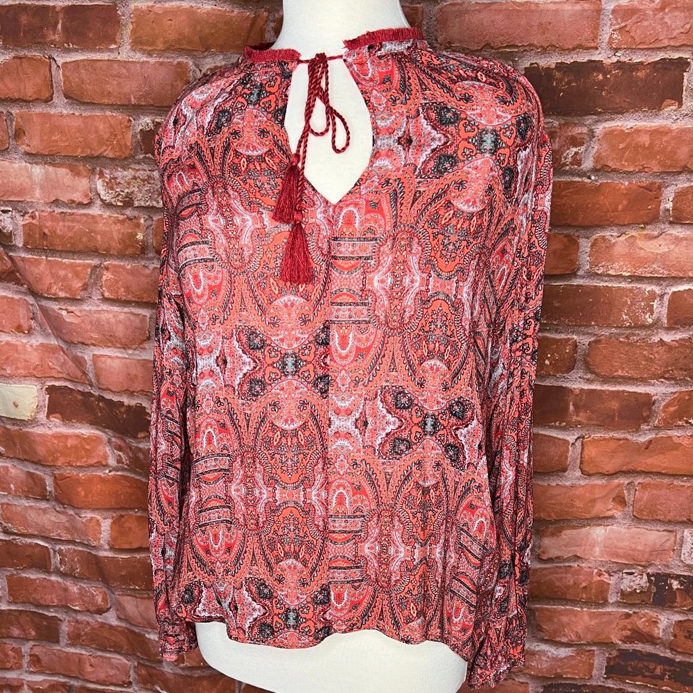 Lucky Brand Long Sleeve Blouse